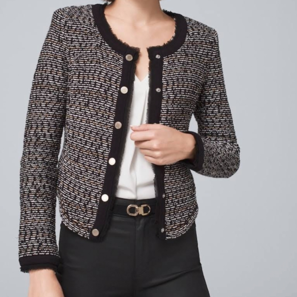 WHBM Iconic Sweater Jacket